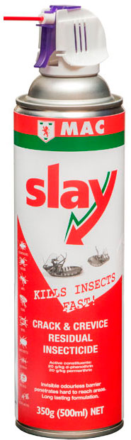 Slay Crack and Crevice with Extension SLAYCC5A MAC Slay Residual Insecticides