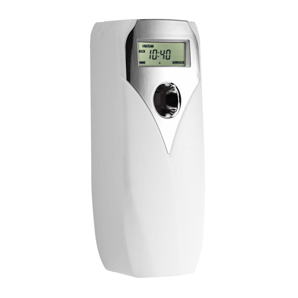 MAC Digital Aerosol Dispenser for automated odour and pest control in commercial spaces