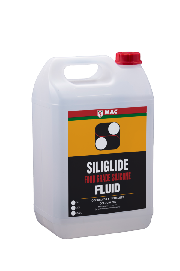 MAC Siliglide Food Grade Fluid 5L MAC Siliglide Food Grade Silicone Fluid