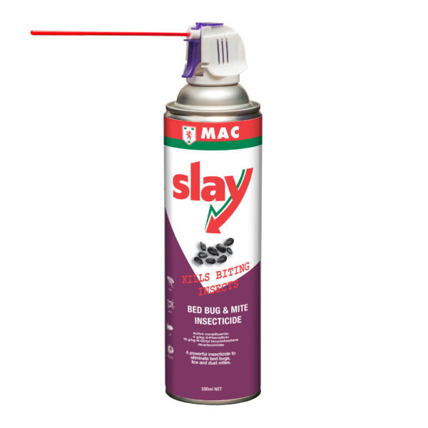 MAC Slay Bed Bug Mite Insecticide 500ml 2 MAC Slay Bed Bug & Mite Insecticide - Trigger & Extension 500ml