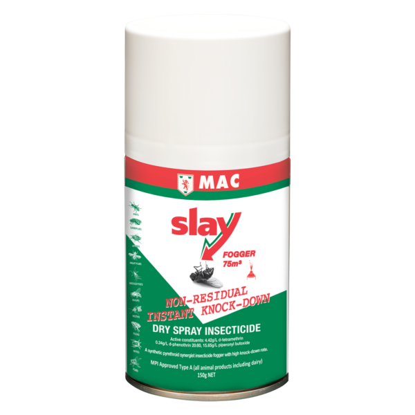 MAC Slay Fogger 150g 1 MAC Slay Professional Dry Insecticide - Auto Value Pack