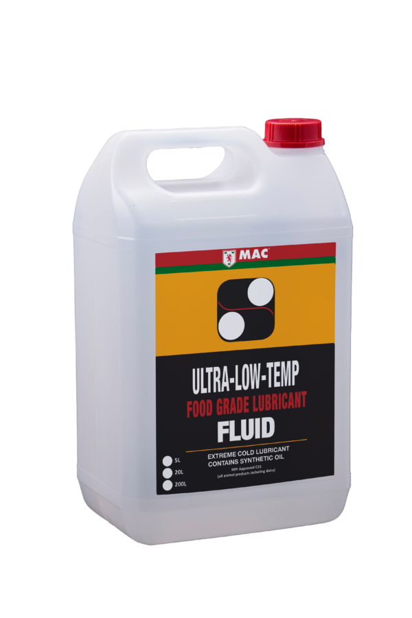 MAC ULT Fluid 5L MAC Ultra-Low-Temp Food Grade Lubricant Fluid