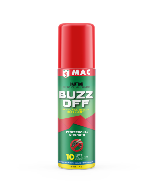 MAC Buzz Off Insect Repellent Professional Strength 250ml MAC Buzz Off Insect Repellent - Professional Strength 250ml