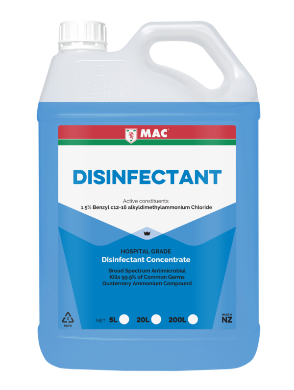 MAC Disinfectant Concentrate (QAC)