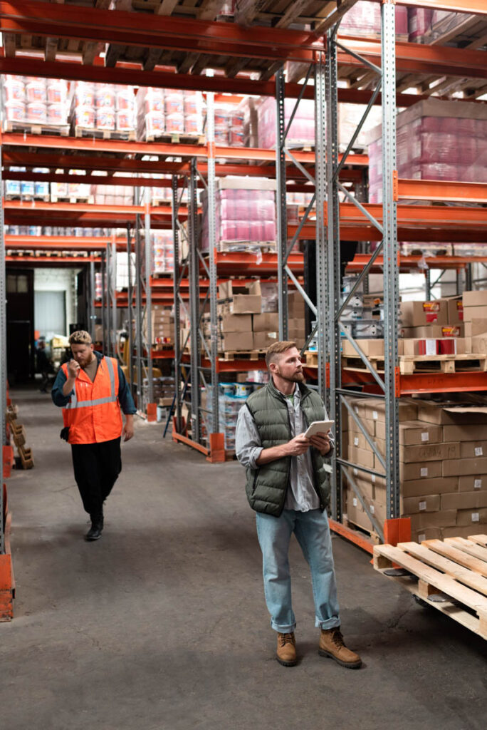 people taking care warehouse logistics Spring 2025