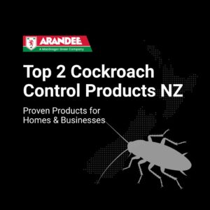Top 2 cockroach control products NZ – proven bait and spray solutions for homes and businesses from Arandee.